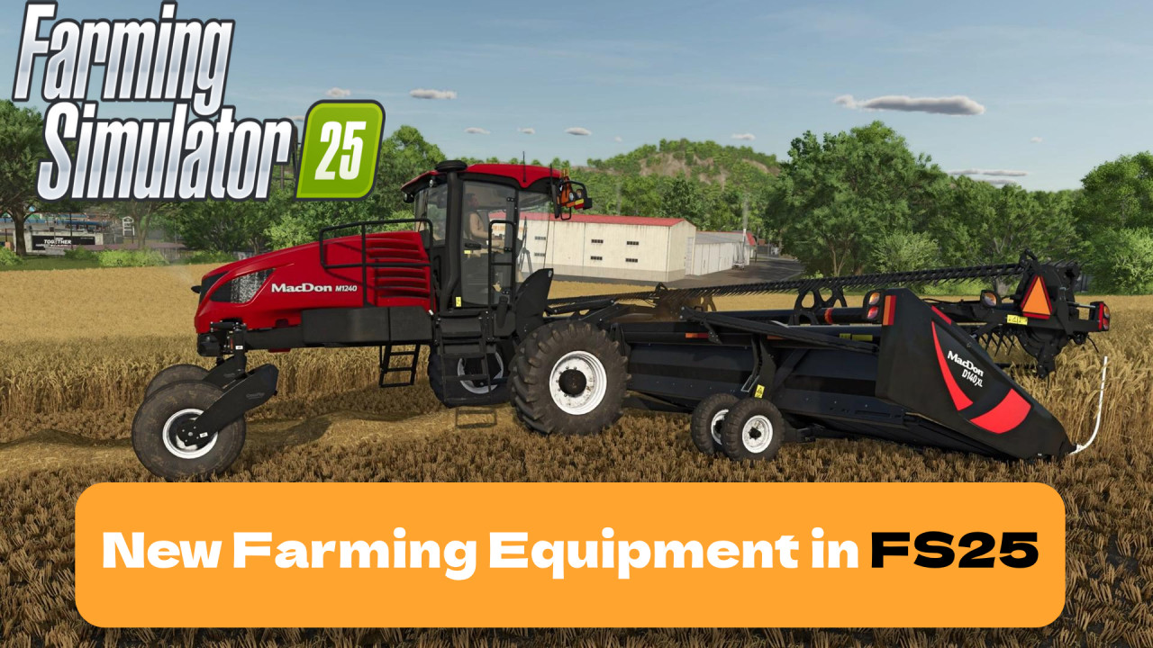 Neue landwirtschaftliche Geräte im Landwirtschafts-Simulator 25: Rückblick und Beschreibung